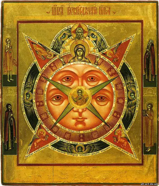 Православная икона всевидящее око молитва