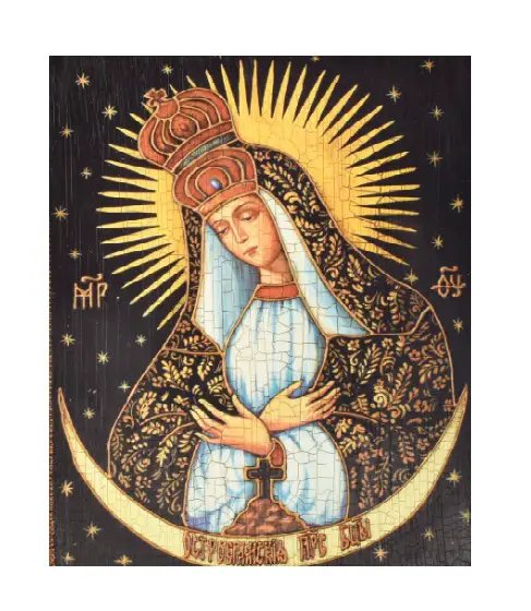 Икона остробрамской божьей матери в чем помогает молитва