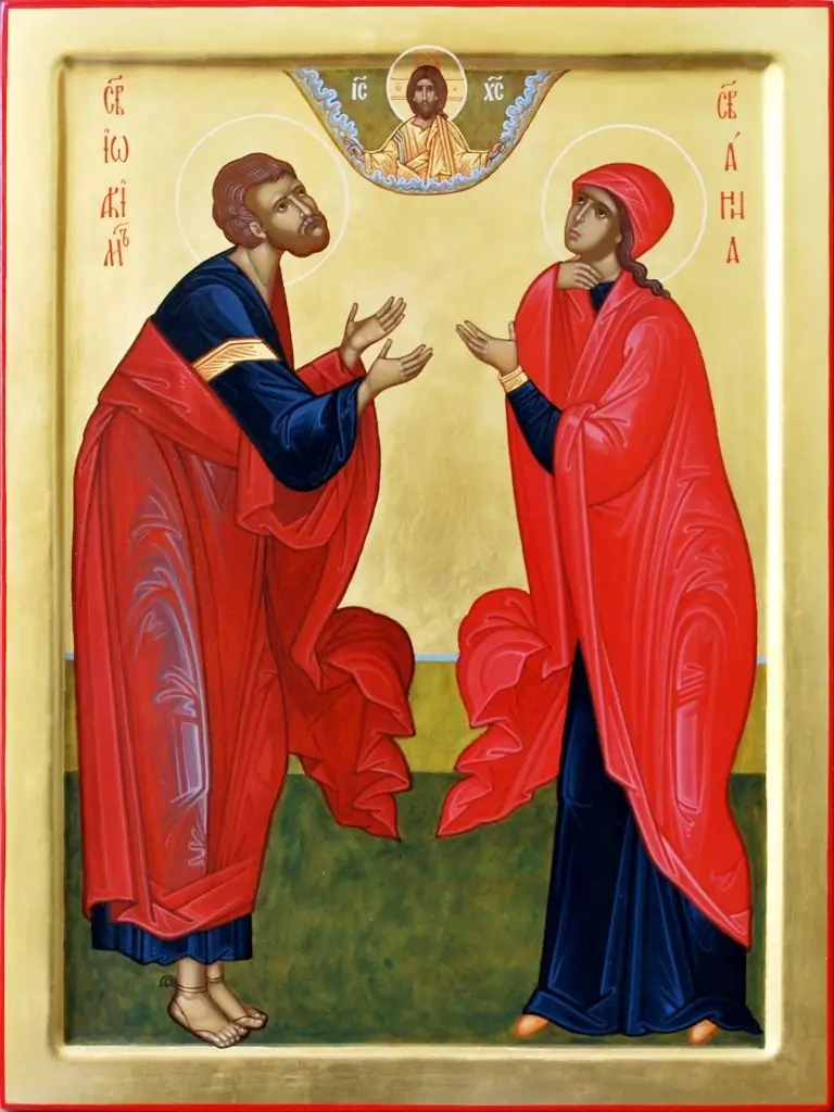 Молитва до святого иоакима и анны